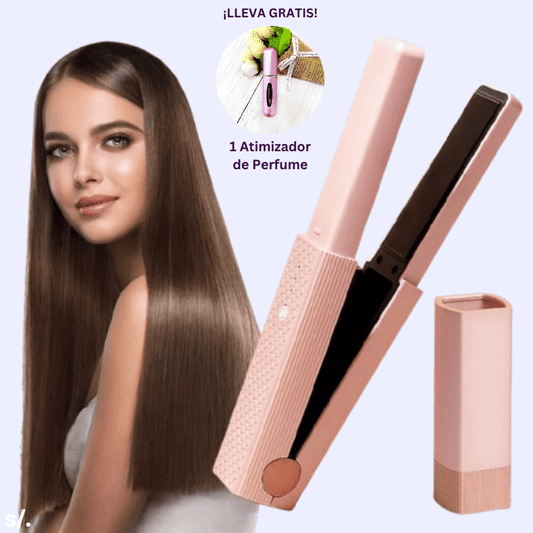 Plancha Portátil + Regalo 1 Atomizador de Perfume